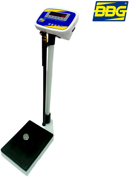Imagen de BÁSCULA PESA PERSONAS CONTROL DE PESO ELECTRONICA CON TALLIMETRO BBG PP-150
