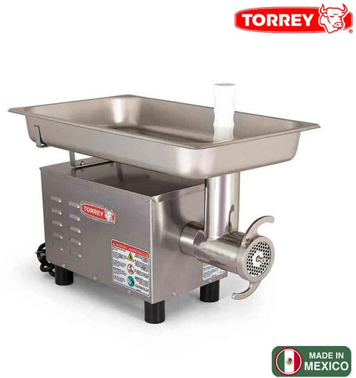 Imagen de MOLINO PARA CARNE TORREY EN ACERO INOXIDABLE FG-12-SS