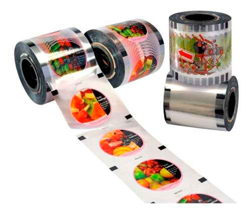 Rollo de plástico film para selladora de vasos BBG - RTO SELL-V